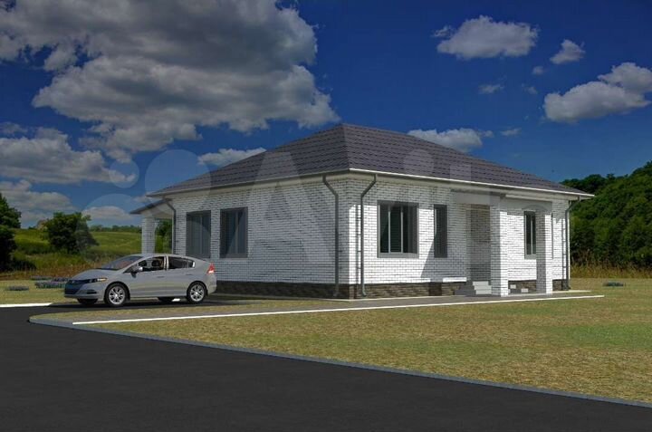 Дом 115 м² на участке 8 сот.