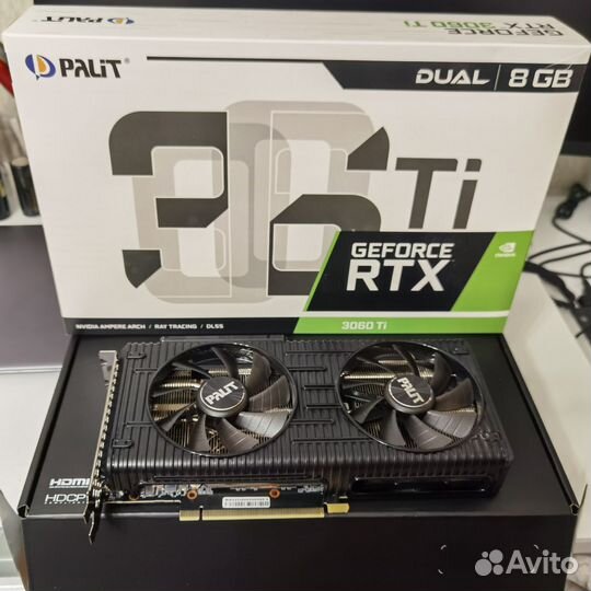 Видеокарта RTX 3060 Ti 8Gb