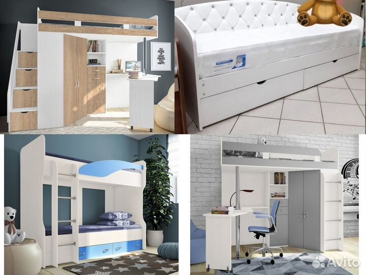 Новая кровать для детей