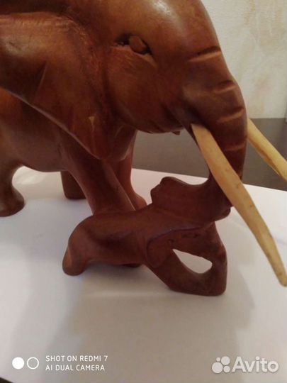 Слон из дерева Сувениры из Южной Африки