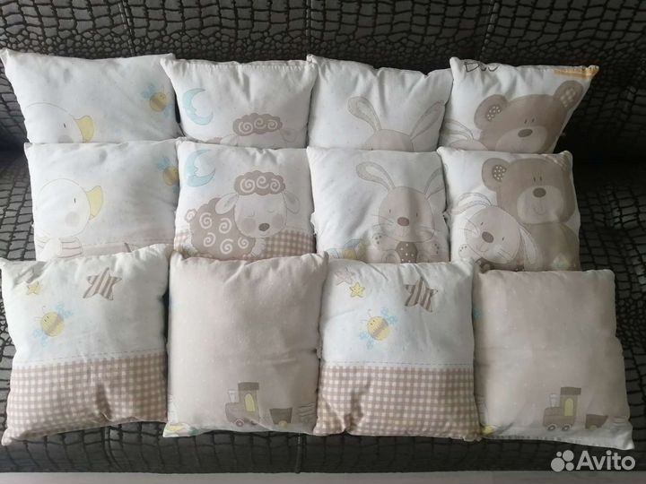 Бортики для детской кроватки