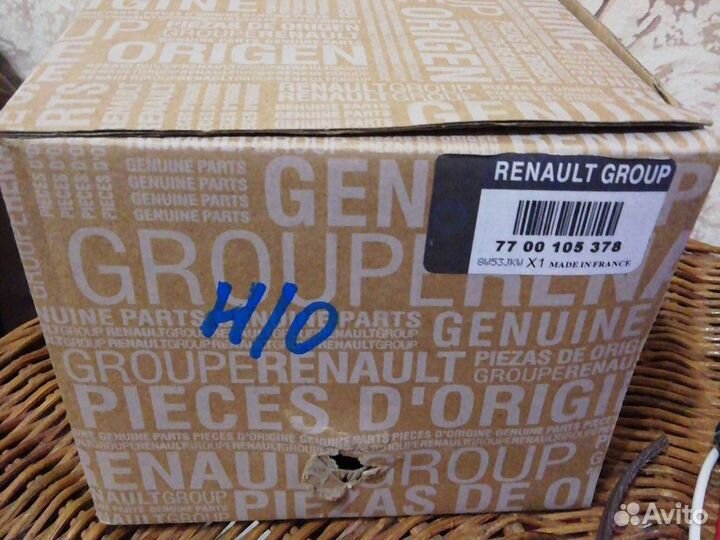 Помпа охлаждения на Рено Логан