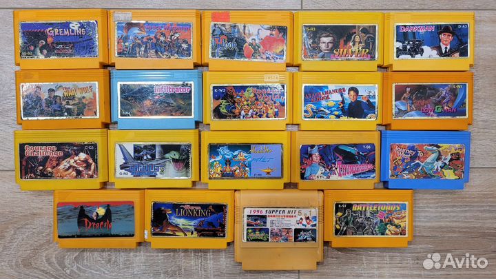 Картриджи Денди Dendy Tv Game староделы 90х