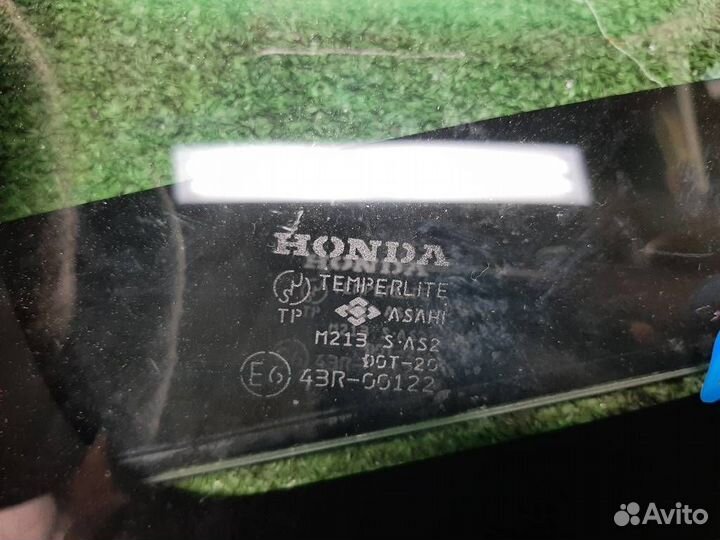 Стекло (форточка) заднее левое Honda Jazz 2004