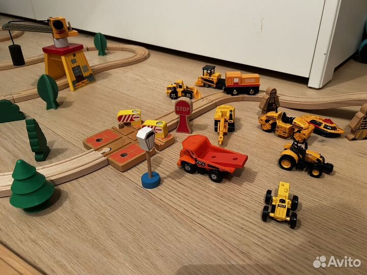 Brio железная дорога с элементами IKEA