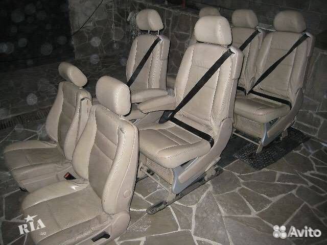 Сиденья Mercedes-Benz Vito кожаные