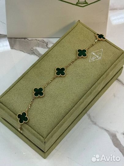 Браслет van cleef золото