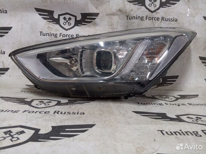 Левая фара hyundai santa FE 3 xenon 2012-2016