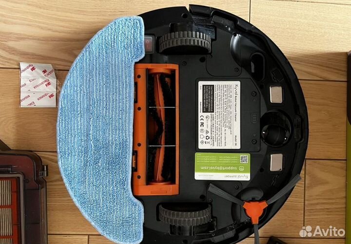 Робот пылесос kyvol d6