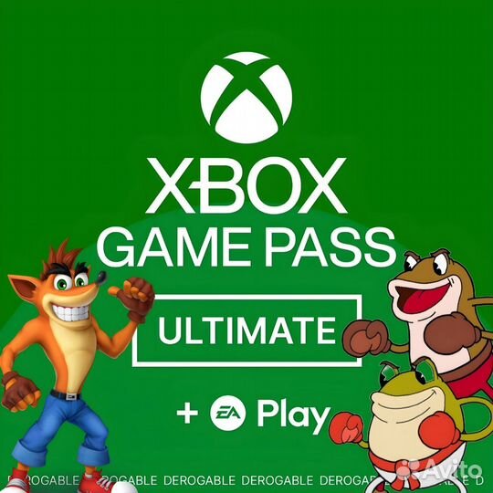 Подписка xbox game pass ultimate на 1-14 месяцев