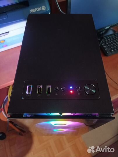 Игровой пк 12 ядер, Intel E5 2650 V4, 16Gb, RX570