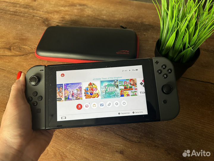 Nintendo switch прошитая с играми