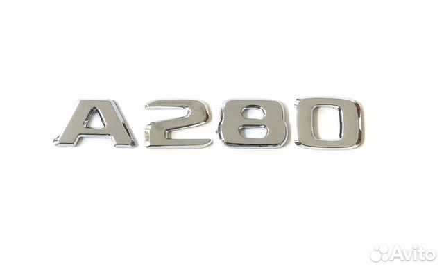 Шильдик багажника Mercedes A280 хром (2017+)