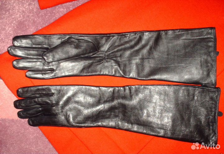 Перчатки удлиненные (длина 45 см.), размер № 8