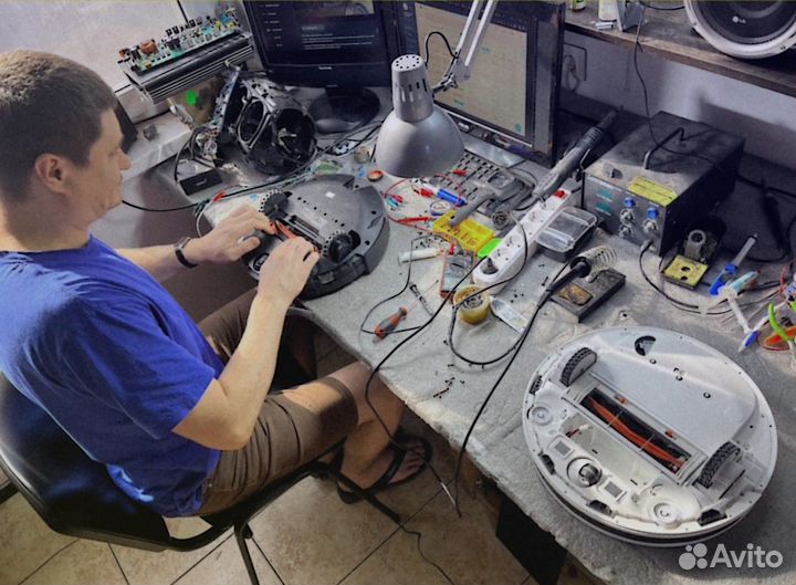 Ремонт Робота Пылесоса. Ремонт Ручного Пылесоса