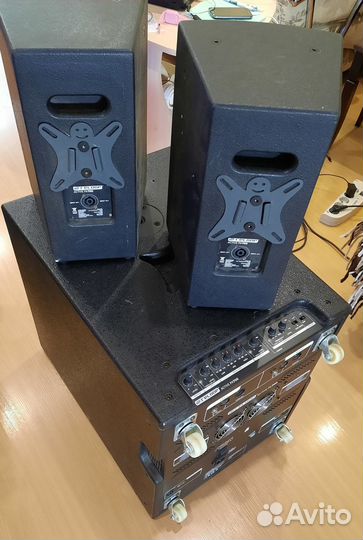 Активный Сабвуфер+Колонки 700W RMS Reloop PA-700