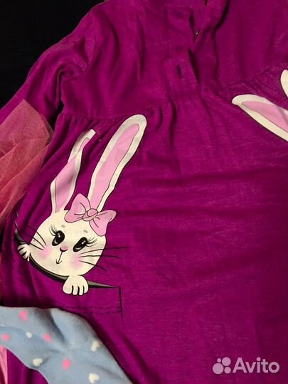 Пакет одежды для девочки 116-122