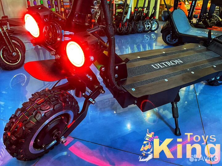 Электросамокат Ultron T108 6000W V3.1 New 2020