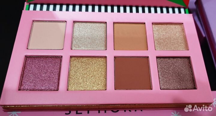 Палетка теней Сефора 8 оттенков. Оригинал