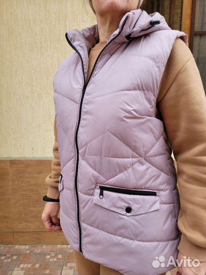 Жилетка утеплённая