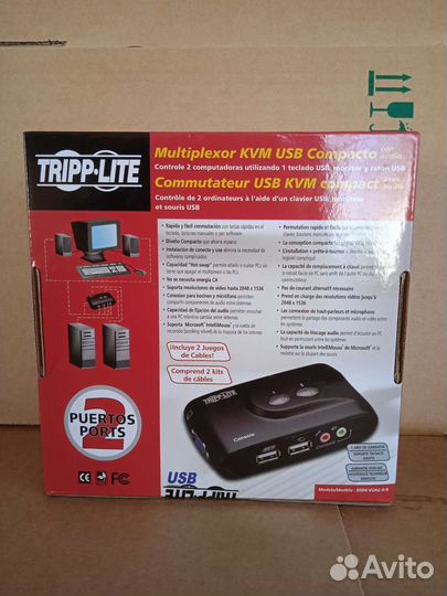 Tripp Lite KVM Switch 2-Port