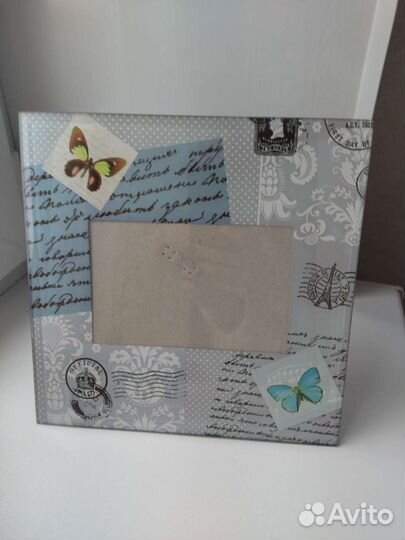 Фоторамка стеклянная 10*15