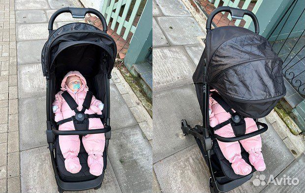 Коляска прогулочная Silver cross clic black