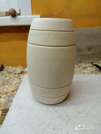 Бочонок для мёда из липы новый