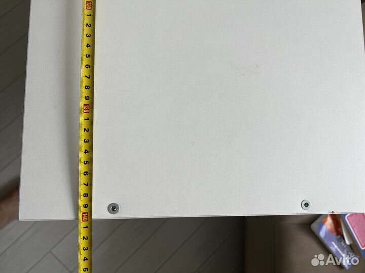 Полка настенная белая