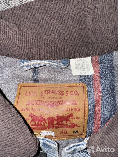 Джинсовая куртка мужская levis