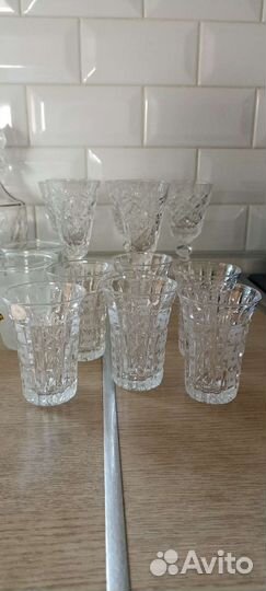 Хрустальные рюмки СССР