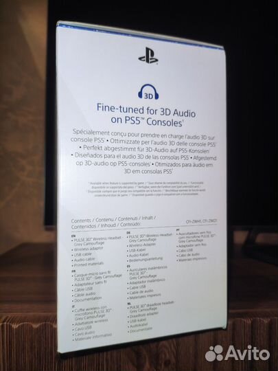 Наушники sony pulse 3d