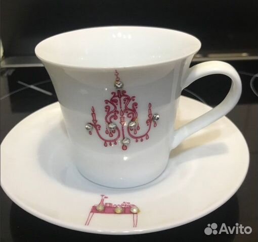 Чайная пара фарфор