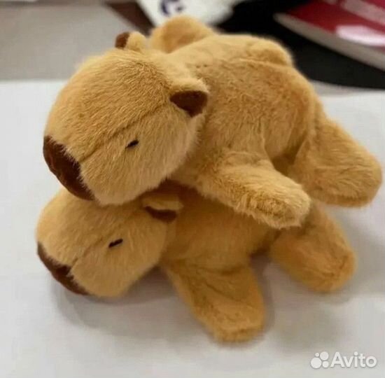 Мягкая игрушка оптом браслет капибара на руку 101