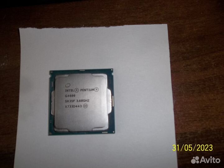 Intel pentium G4600 socket 1151