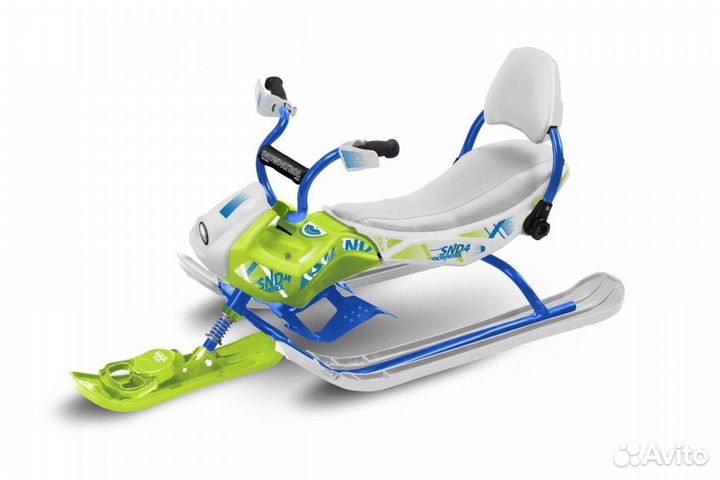Снегокат Ника-snowpatrol 2 (Белый)