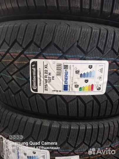 Continental ContiVikingContact 7 275/40 R22 и 315/35 R22