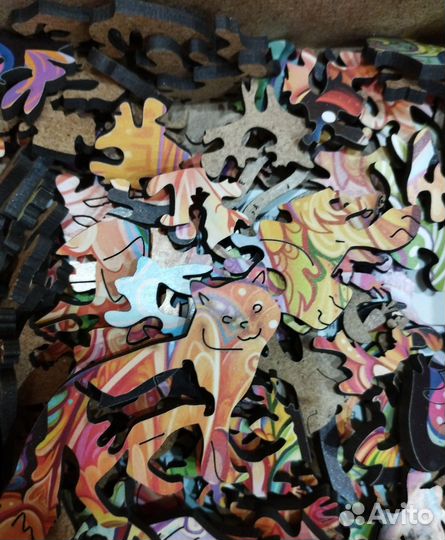 Деревянные пазлы для детей и взрослых VitMadeIt 