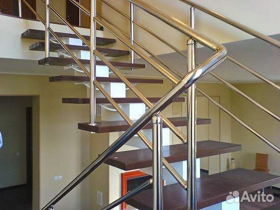 Перила из нержавейки Поручни Изготовление перил