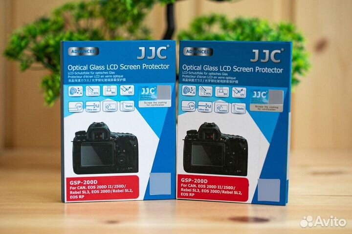 Защитное стекло JJC для Canon RP R8 R6 R5