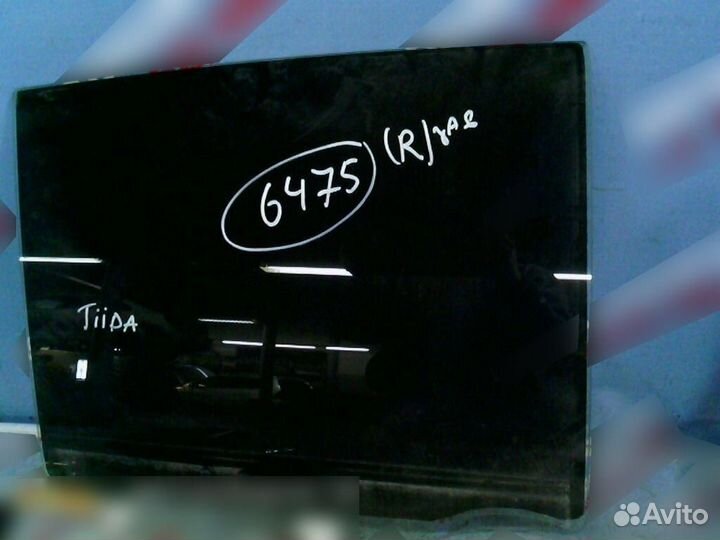 Стекло двери задней правой Nissan Micra (K12E) 200