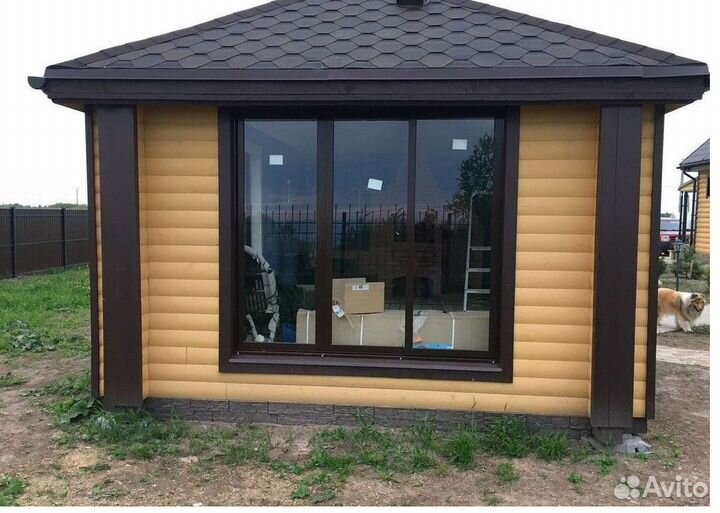 Новые пластиковые окна Melke veka