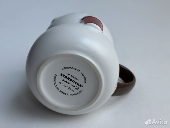 Кружка Starbucks снеговик Япония 2018