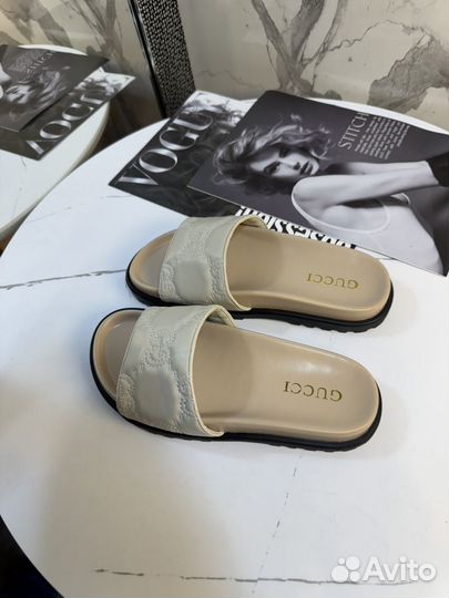 Шлепки женские gucci 37