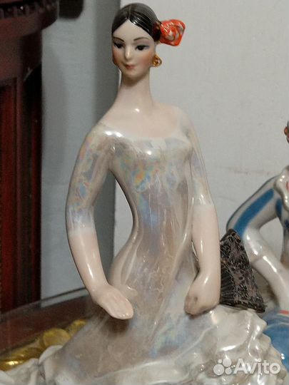 Статуэтки СССР Испанка Цыганка Счастливое детство