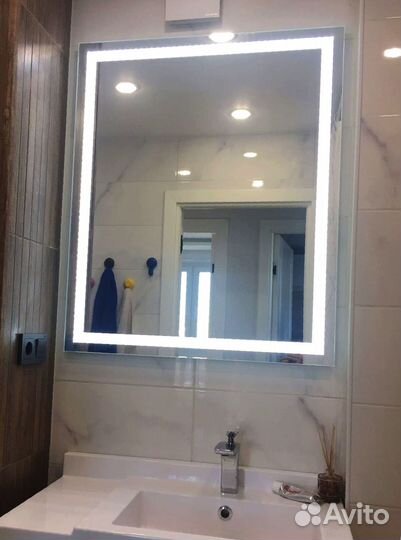 Зеркала с подсветкой для ванной комнаты