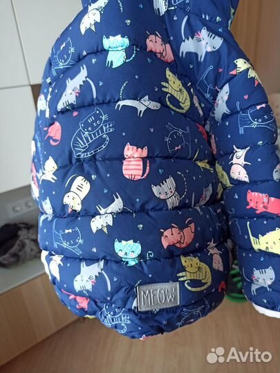 Куртка для девочки 74