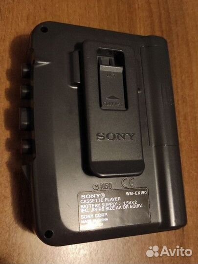 Кассетный плеер Sony walkman wm-ex190