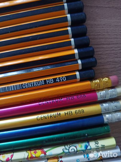 Карандаши 32шт чернографитные пакетом