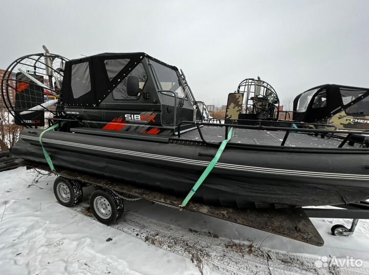 Аэролодка SibEX 550 Tourist 300 л.с Завод